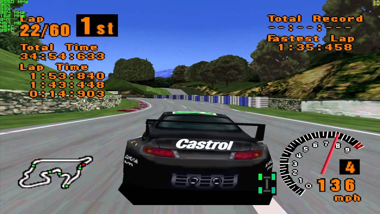 Gran Turismo 1 Walkthrough PS1 - Part 41 - Grand Valley 300 km Endurance - Full HD (1080p)