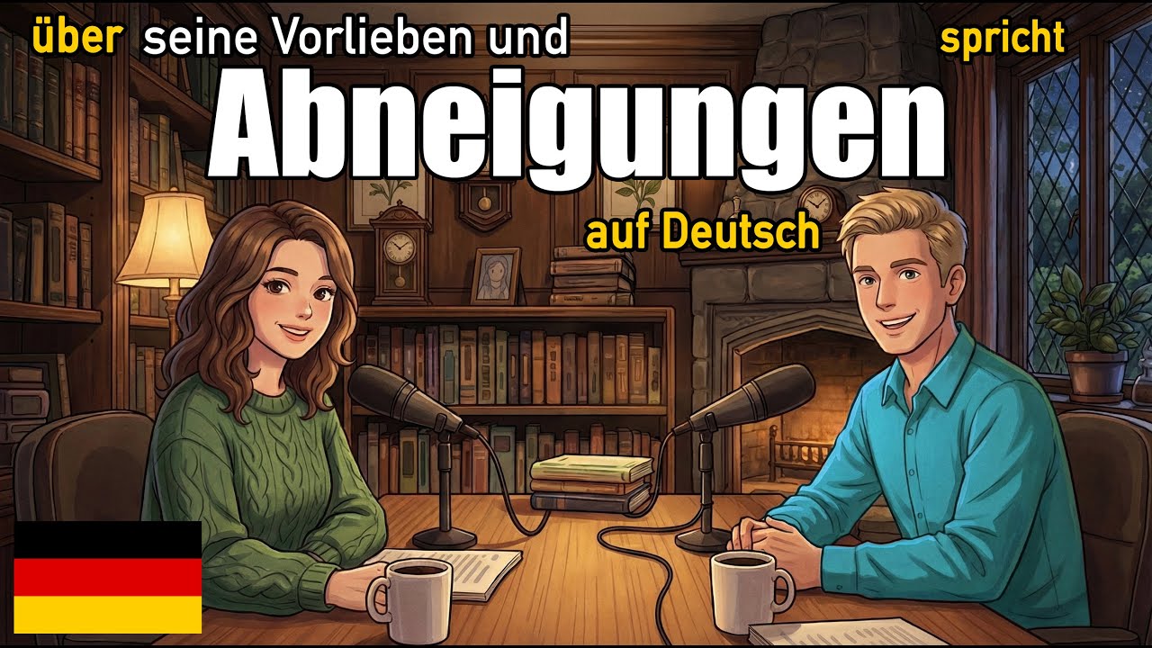 Wie man über seine Vorlieben und Abneigungen auf Deutsch spricht | deutsche Konversationspraxis