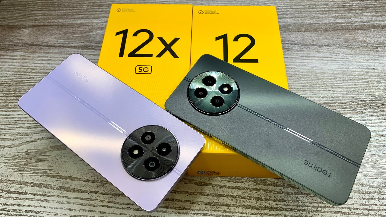 Realme 12x 5g vs Realme 12 5g - Best Konsa ? | Gaming Processor 🎮| 108mp Camera 📸| Best Display 🔥