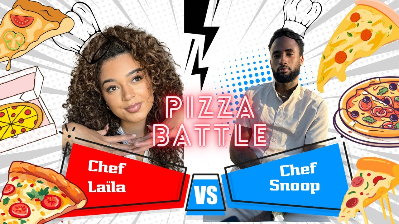 BATTLE PIZZA 🍕 😂