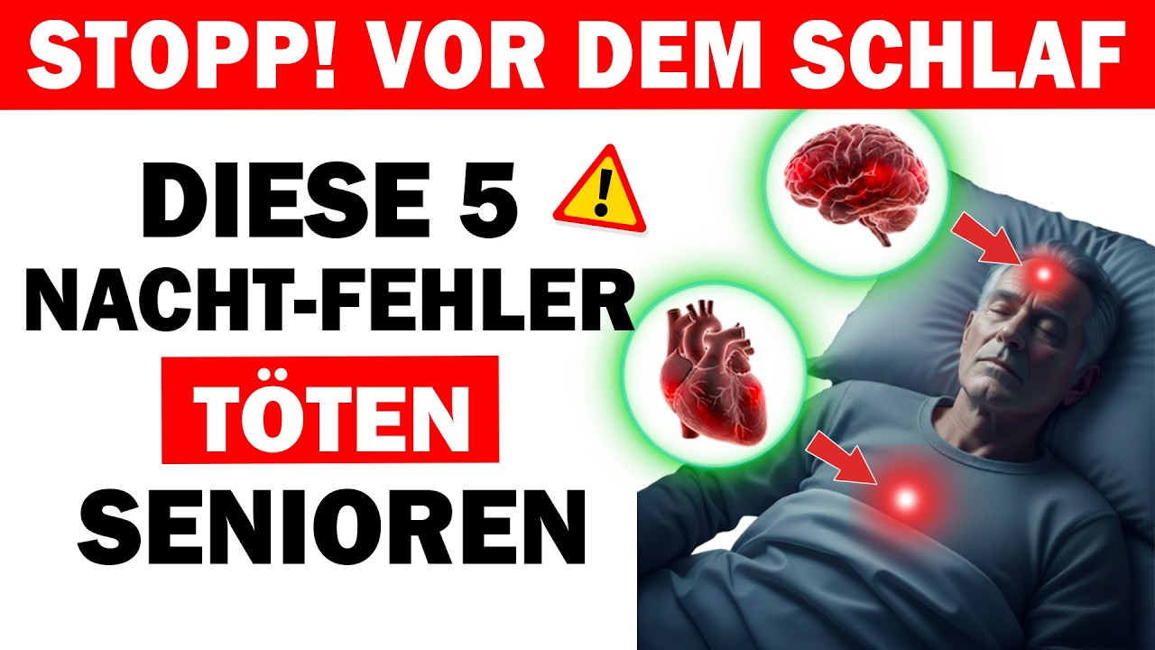 Kardiologe warnt: Diese Schlafposition verdreifacht das Schlaganfallrisiko bei Senioren!
