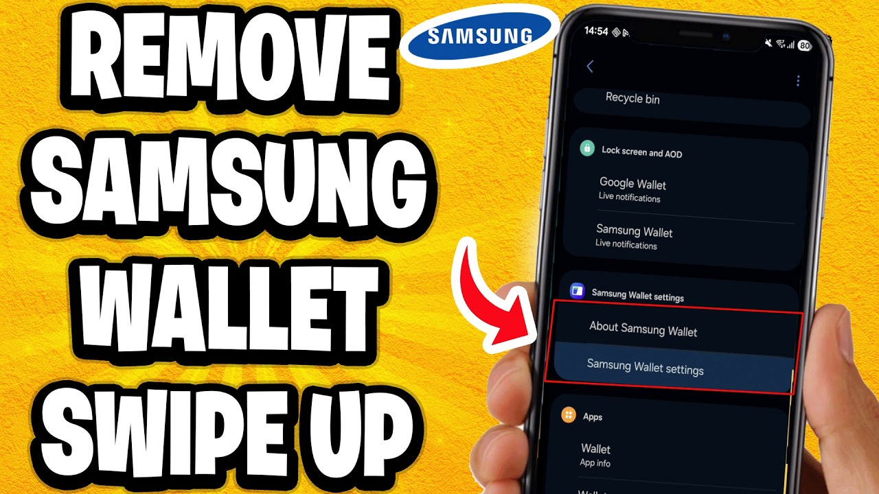 Как убрать свайп Samsung Wallet вверх &mdash; Отключение