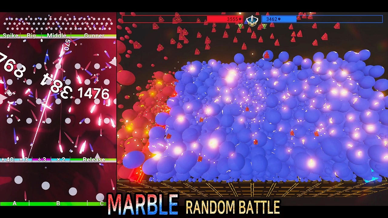 10k Marble Random Battle - # 44 - War of Line
