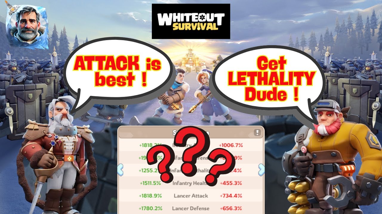 Какие характеристики стоит улучшить в Whiteout Survival?