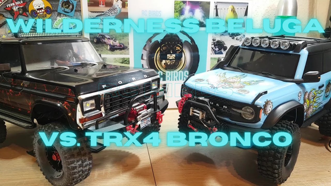 HB Toys Wilderness Beluga R-1003 versus Traxxas TRX 4 Bronco