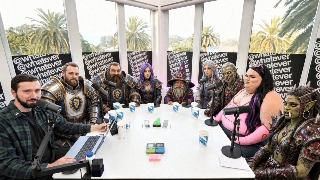 Playing World of Warcraft Forever BETA in Whatever Podcast Studio! Chill Gaming Stream w/ Brian