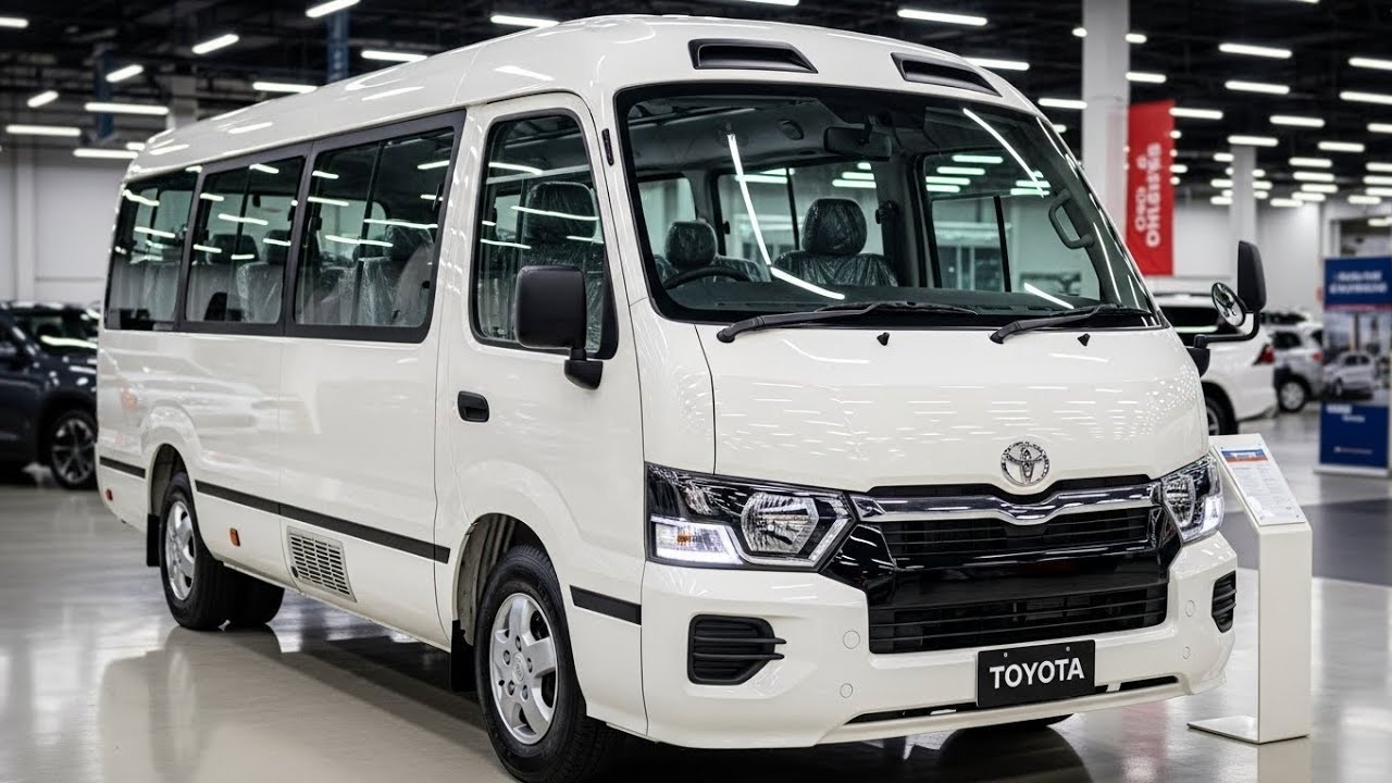 Toyota Coaster 10 Seater 2026 | Full Review, Interior, Mileage & Price