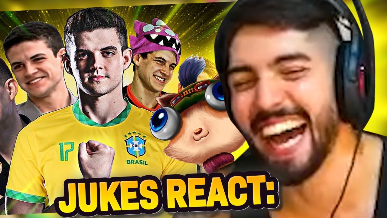 JUKES REACT BRONZIOCRE - COMO O KAMI REALMENTE JOGA LEAGUE OF LEGENDS