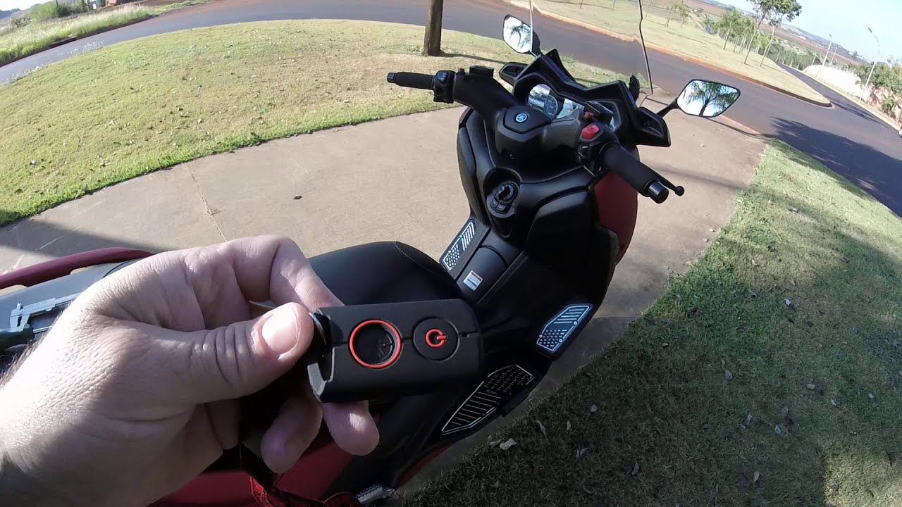 Nova Xmax 250 Informações importantes sobre Smart Key