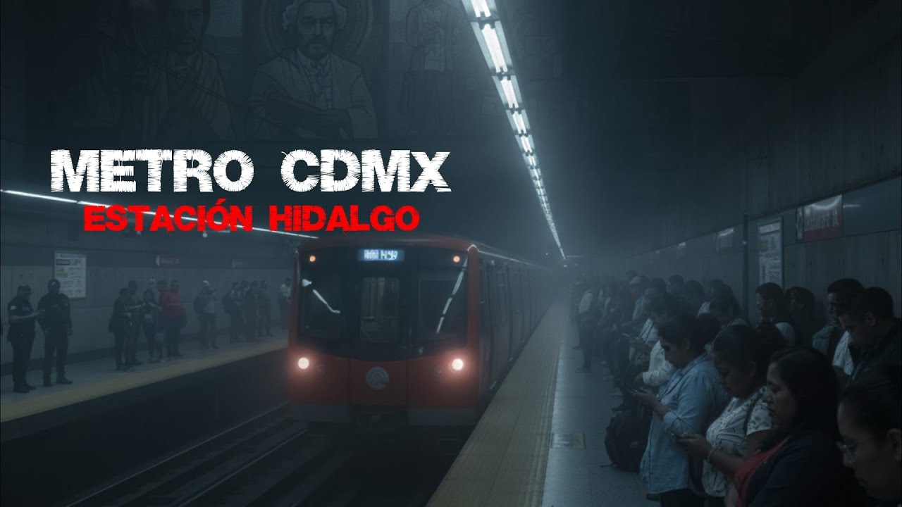 La Estación del Metro "Hidalgo" - Línea 2 (CDMX) "Vi un Espectro" 