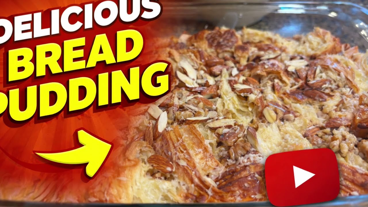 Croissant Umm Ali | Creamy Middle Eastern Bread Pudding Desse