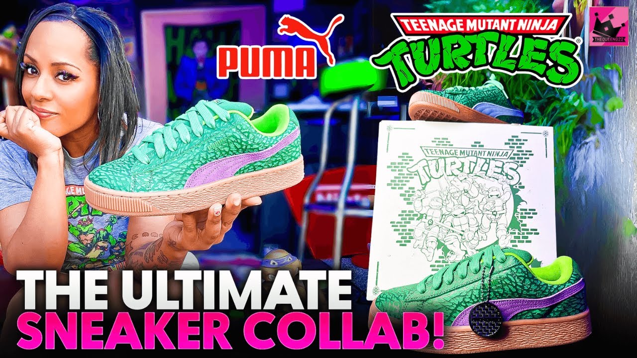 😮&zwj;💨 Unboxing The BEST Shoe Collab Yet! TMNT x Puma Suede XLs