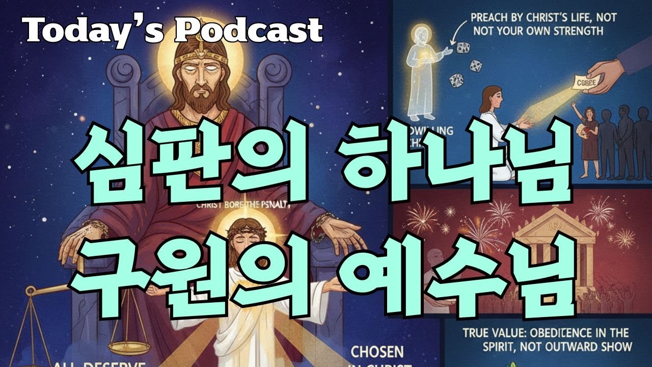 오늘의 팟캐스트(Today's Podcast)/ 심판의 하나님, 구원의 예수님 / 김동주 교수