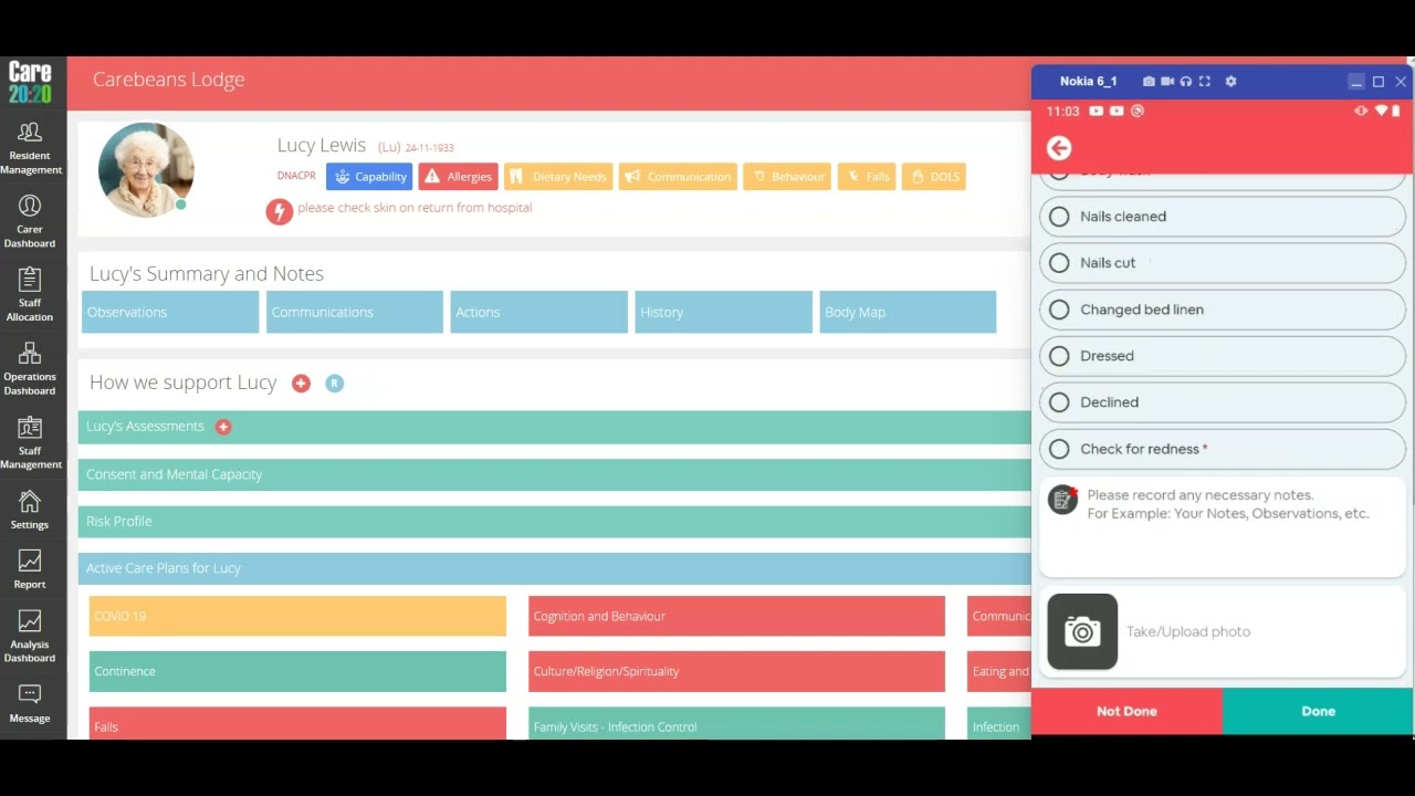 CareBeans Digital Care Management System