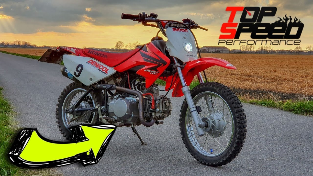 Stock yx140cc Topspeed Test [+60mph!]