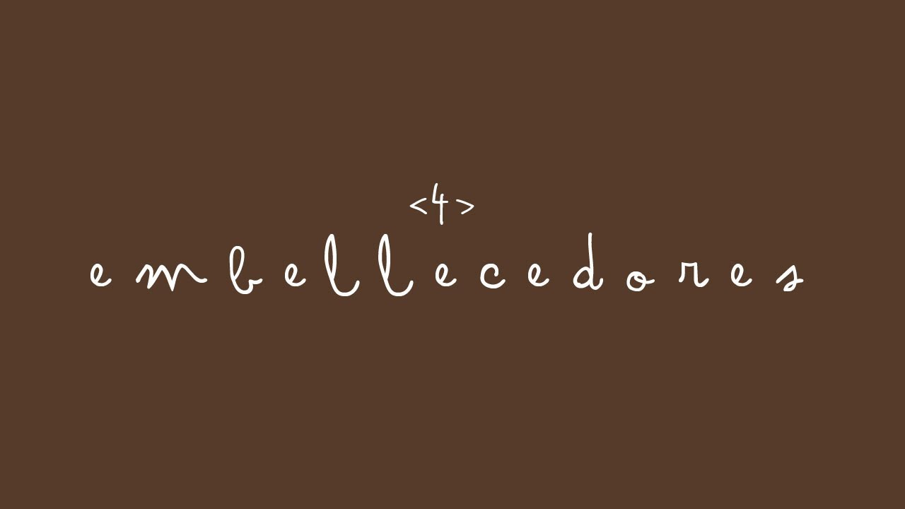 👉 Embellecedores IV [Súper Fáciles]