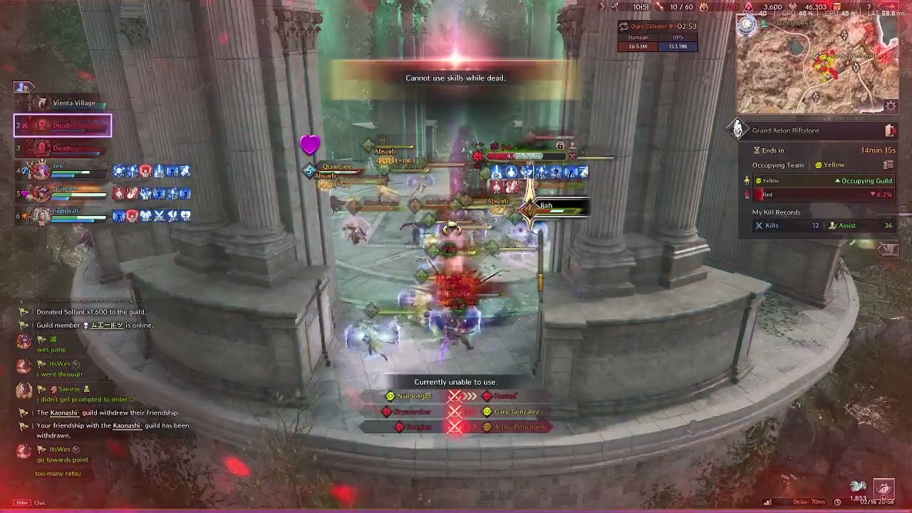 Throne & Liberty - Wargame against Spearhead on Grand Aelon Riftsone