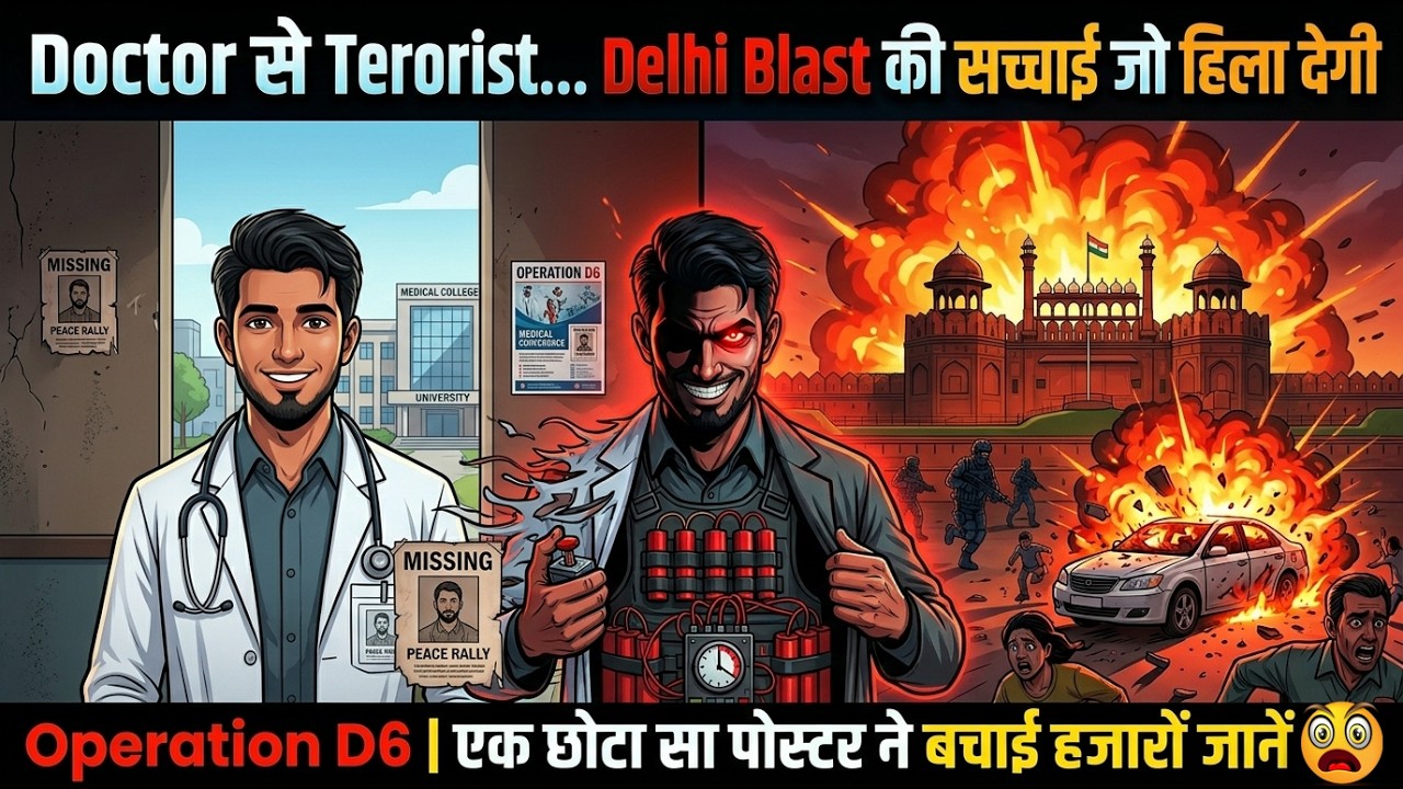 Delhi Blast Case: Doctors निकले Terrorist | Full Story Hindi