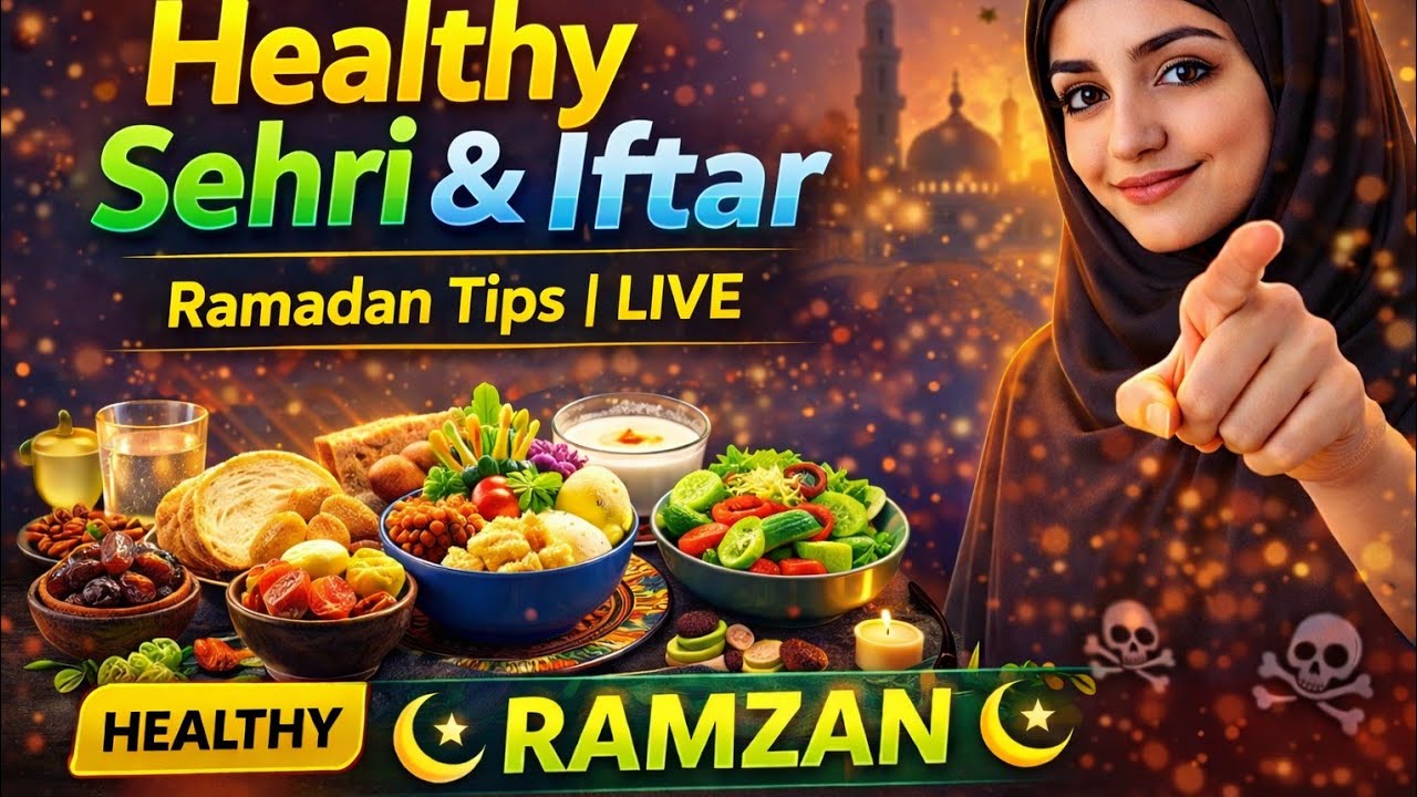 Ramzan Mein Sehat Mand Aftari Aur Sehri | Kya Khayein Taake Sehat Achhi Rahe? | Live Session