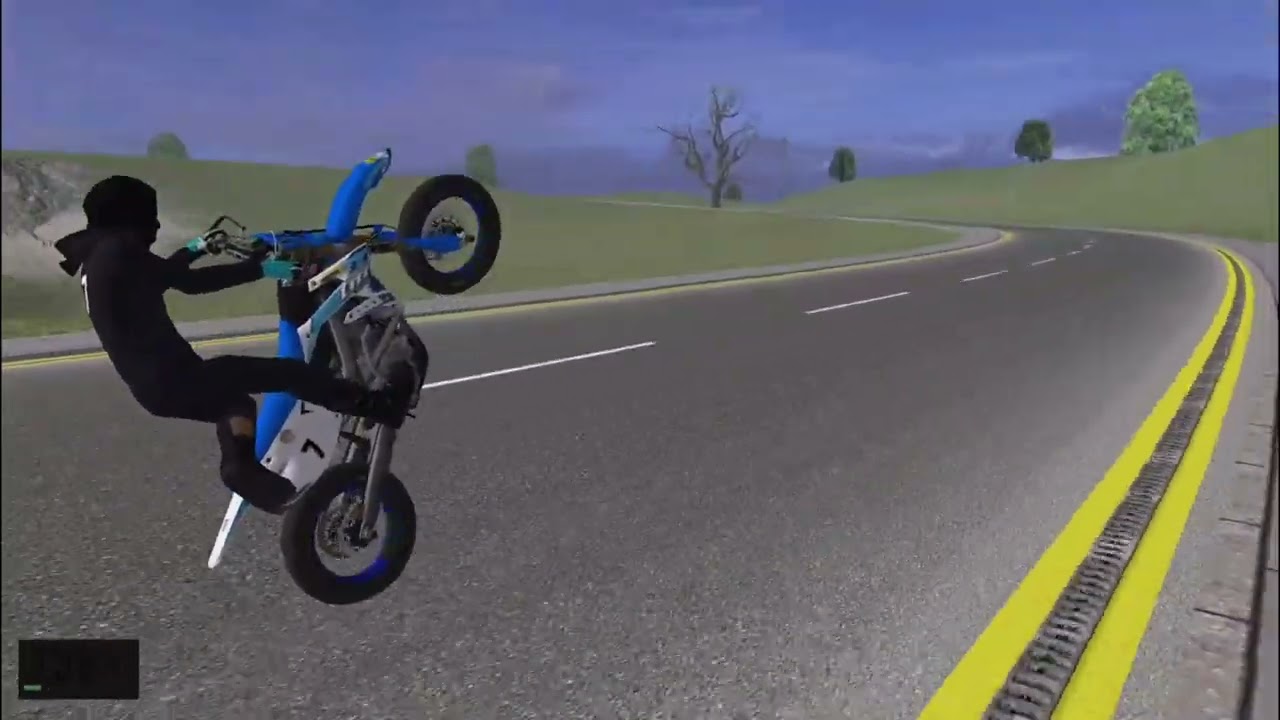Tm 450 Wheelie training