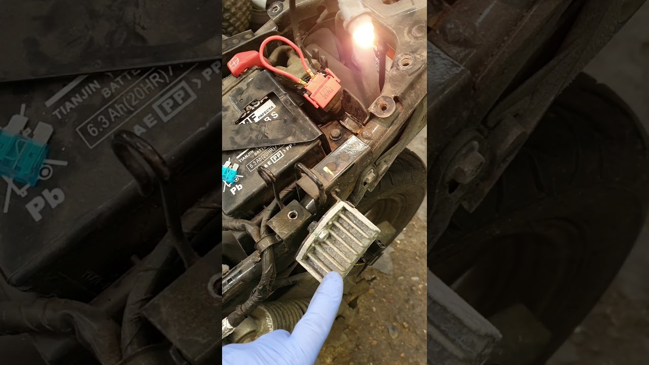 Honda CBF 125 Electrical Fault finding 2 (bulb💡 method)