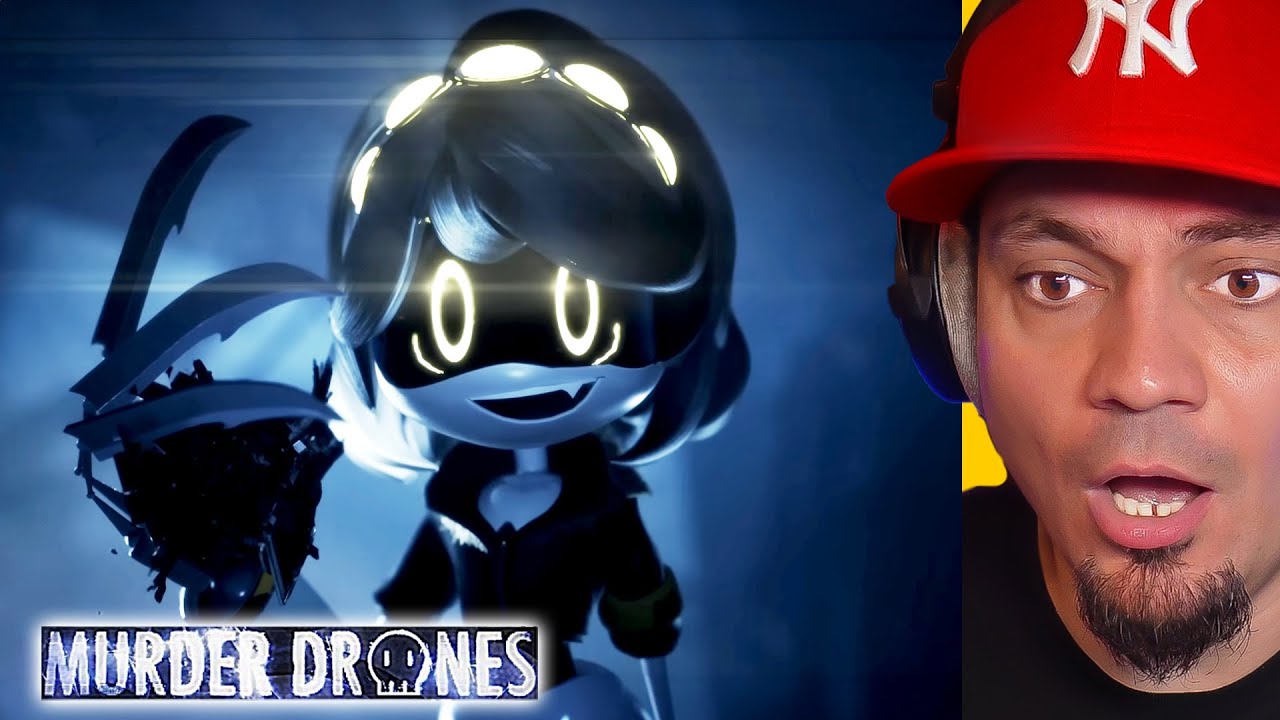 🤖 TE SŁODKIE ROBOTY NISZCZĄ WSZYSTKICH! | Juniorsky Reaguje Murder Drones ep1