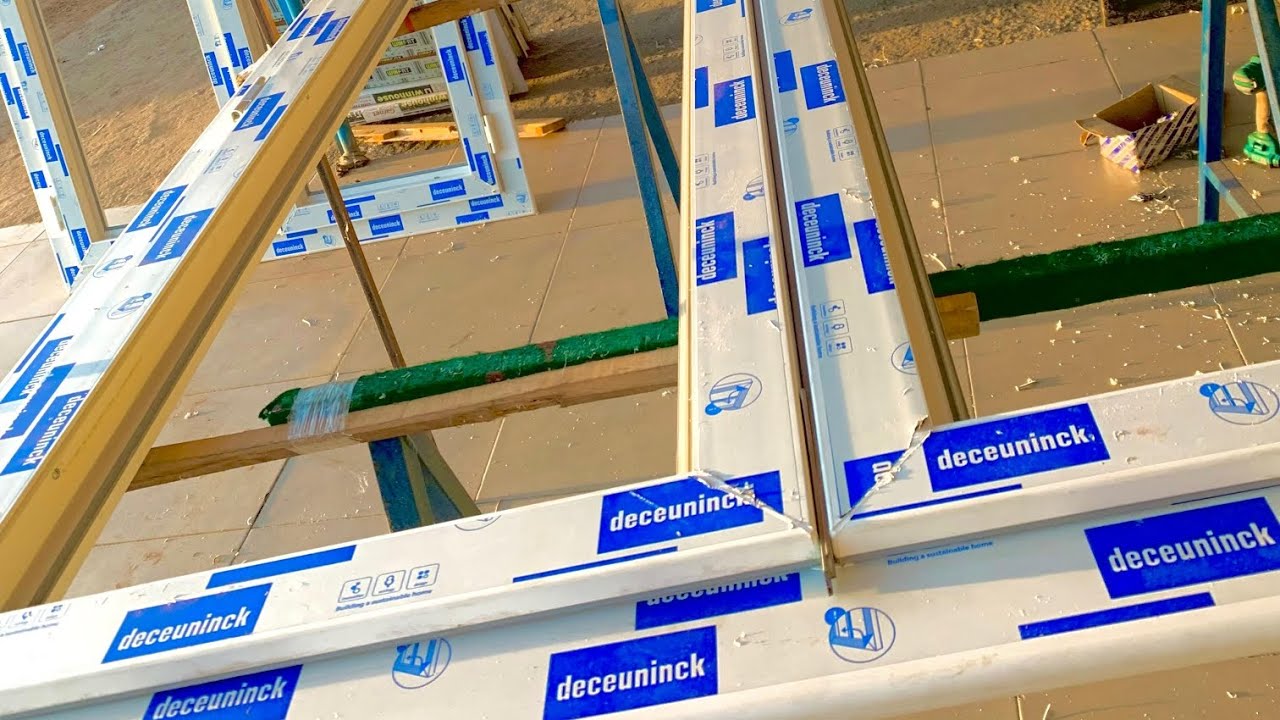 fenêtre pvc deceuninck isolation عازل للصوت💯🔇🔇