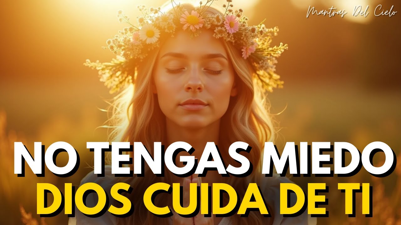 ✨ Dios, Te Entrego Todas Mis Preocupaciones | Oración Poderosa para Soltar el Miedo y Recibir Paz 🙏