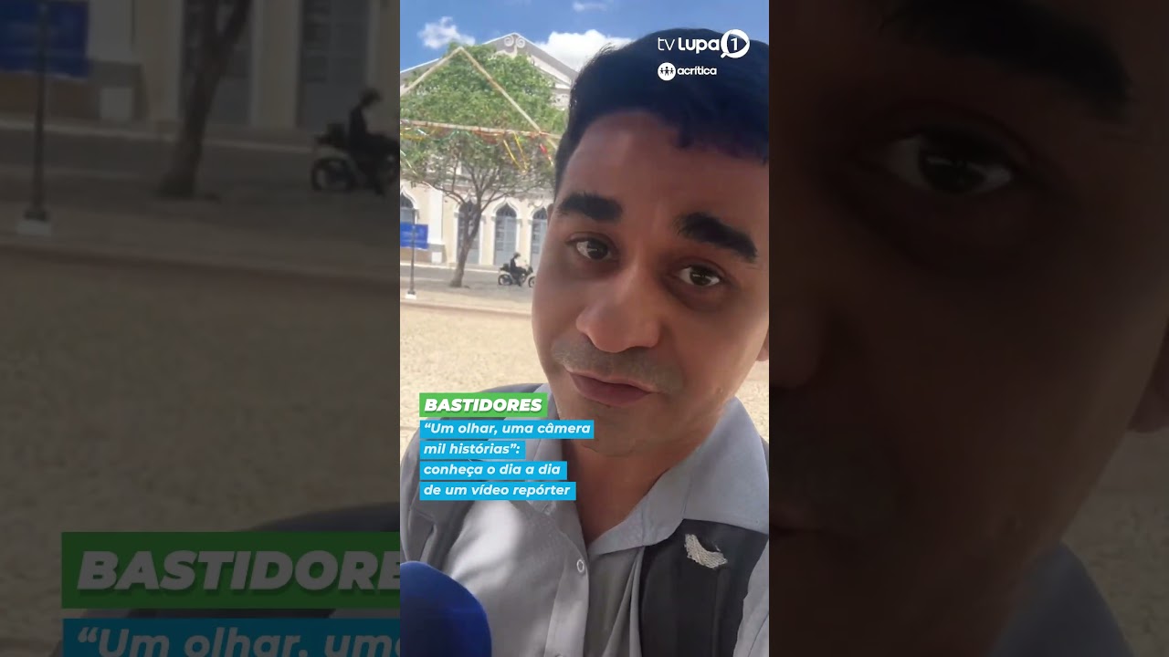 BASTIDORES DA NOT&Iacute;CIA &ldquo;Um olhar, uma c&acirc;mera, mil hist&oacute;rias&rdquo; conhe&ccedil;a o dia a dia de um v&iacute;deo rep&oacute;rter