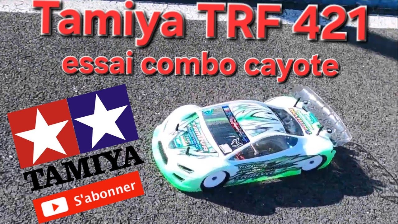 Essai combo Cayote Tamiya TRF 421 Roger Manigot (MASC Châteauroux)