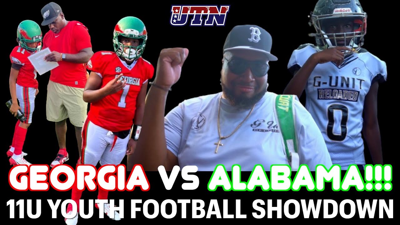 🔥 GEORGIA vs ALABAMA 🔥 | GEORGIA EAGLES vs TARRANT CITY DUCKS (11U) | YOUTH FOOTBALL | ALABAMA TYKES