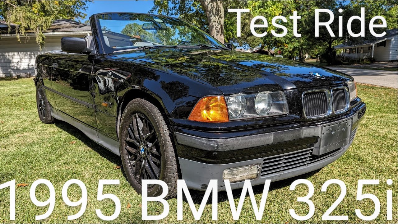 1995 BMW 325i convertible ClevelandMoto test drive