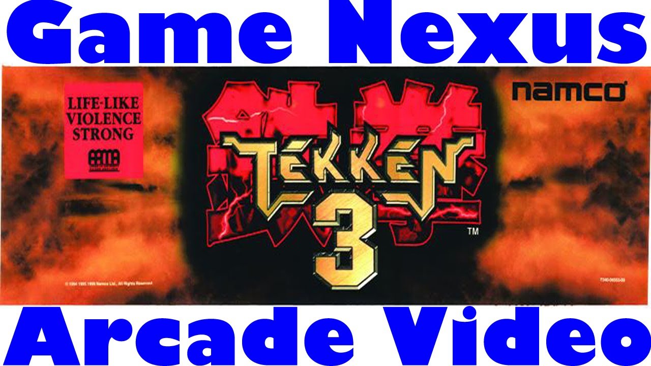 Game Nexus Arcade Video Tekken 3 Yoshimitsu Gameplay (1996 Namco System 12) Real Hardware