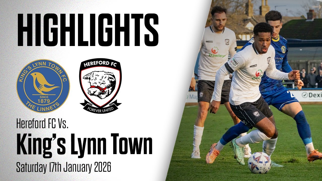 HIGHLIGHTS | King's Lynn Town 0-0 Hereford FC