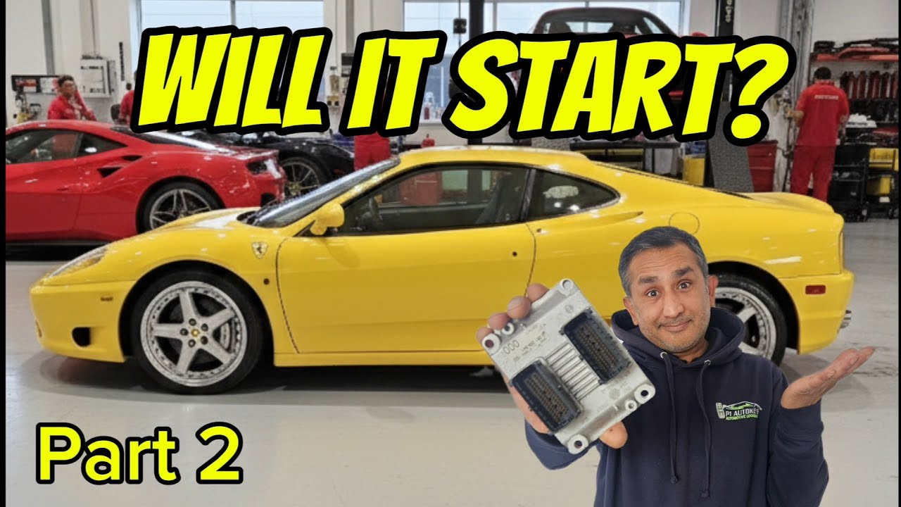 Пытаетесь завести Ferrari 360?