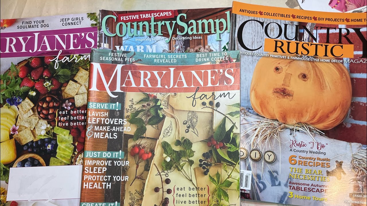 Free Magazine Haul: Let's Harvest a Few!
