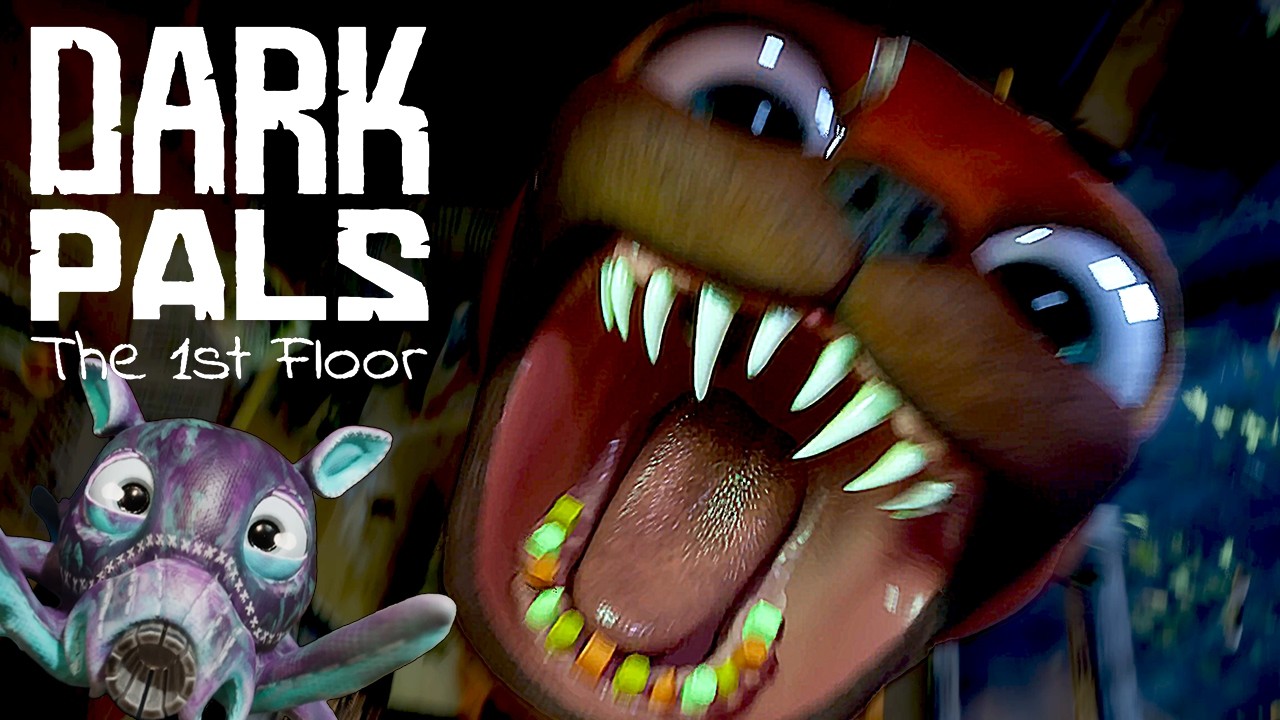 Dark Pals [The 1st Floor] : mascot horror gameplay walkthrough (demo)