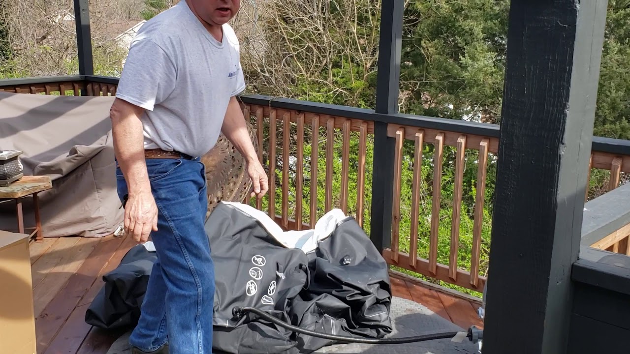 Установка гидромассажной ванны Coleman SaluSpa