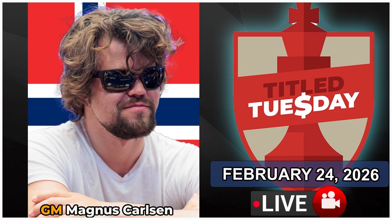 🔴 Magnus Carlsen | Titled Tuesday | February 24, 2026