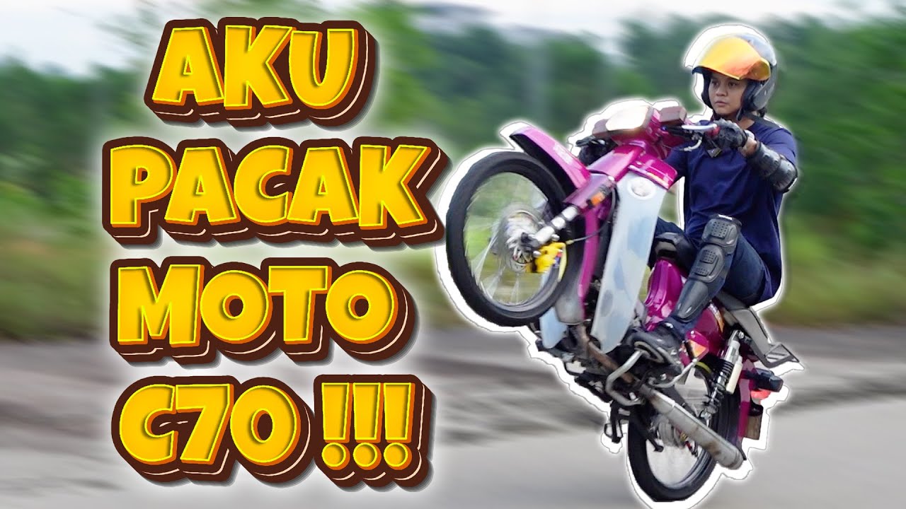 Pacak Motor C70 Kesayangan (motor dah jadi ranggi)