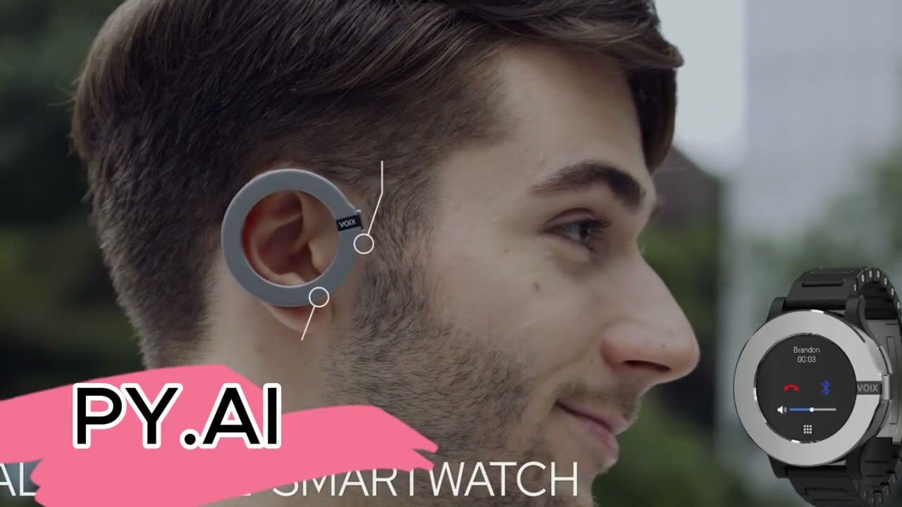 VOIXATCH: The SMARTWATCH That's Also a PHONE & HEADPHONES! (Future of Wearables)