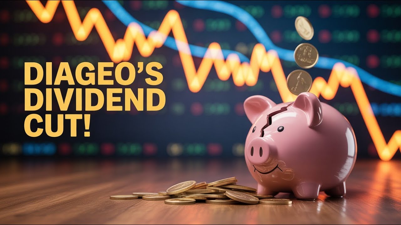 🚨 DIAGEO CRASHED 28%! Dividend Cut After 25 Years &ndash; U S  Disaster or Buying Opportunity? 4 29% Yiel