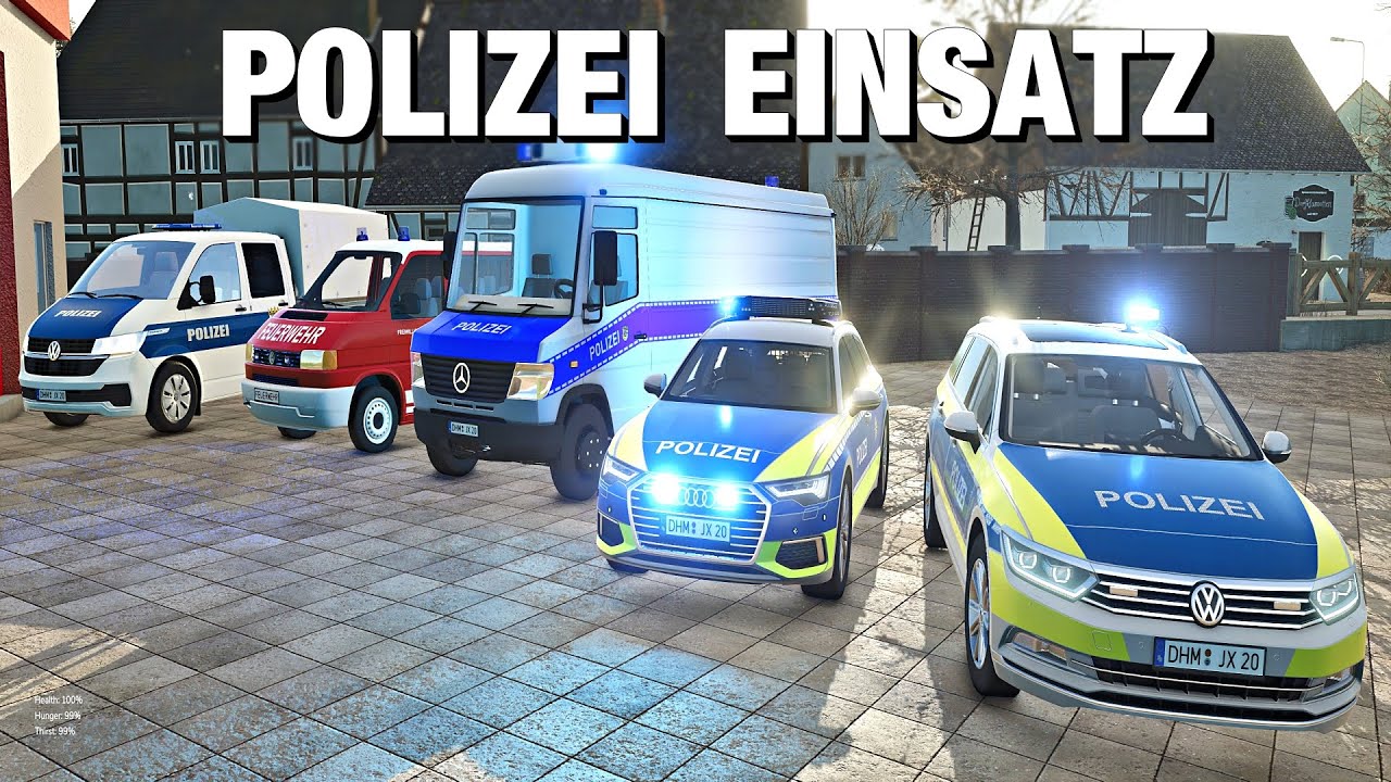LS25 REAL LIFE: POLIZEI-GROẞEINSATZ bei der Feuerwehr | Folge 12