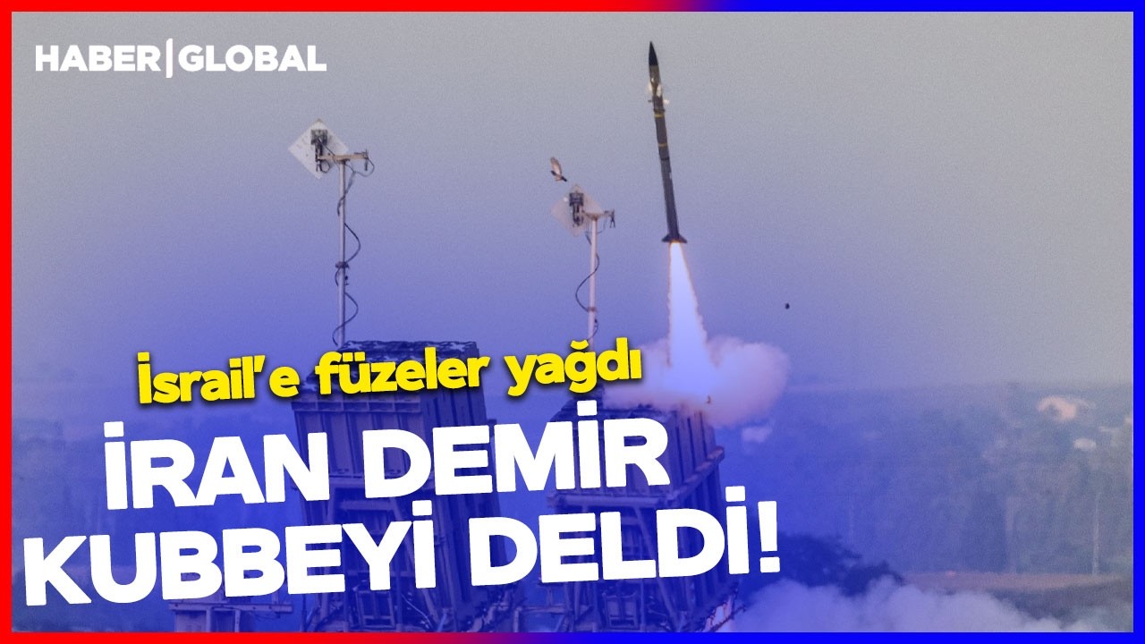 İran Demir Kubbe'yi Deldi, Füze Oldu İsrail'in Üzerine Yağdı!