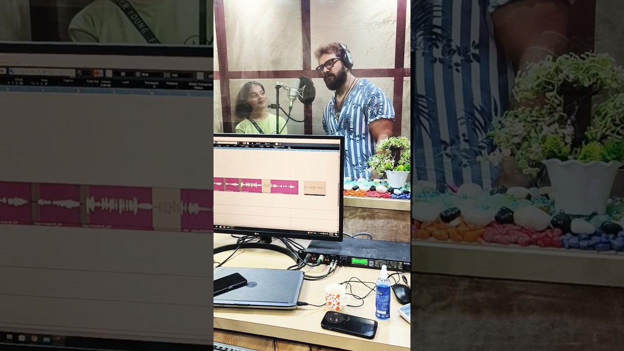 #khesarilalyadav #khushi Kakkar Recording New Song #Tenge Tenge
