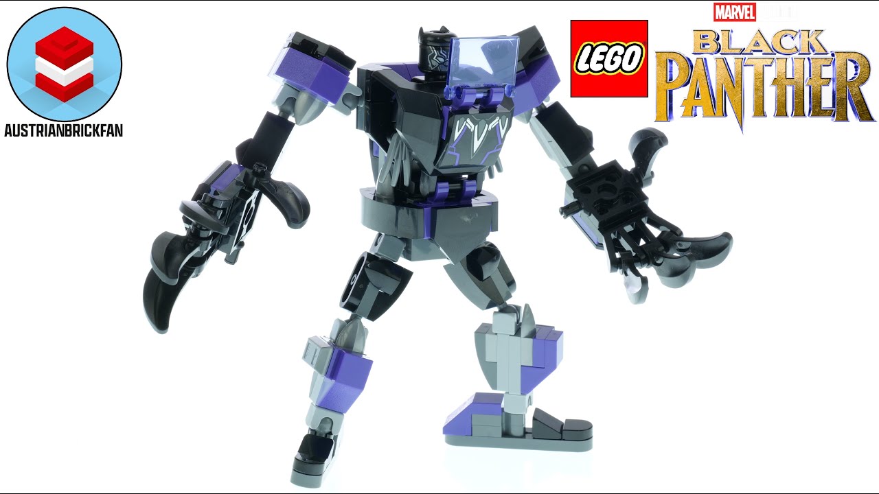 LEGO Marvel 76204 Black Panther Mech Armor - LEGO Speed Build Review