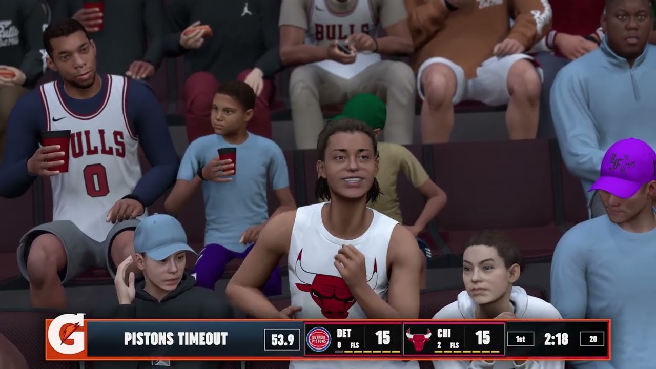NBA 2K26 Gameplay: Detroit Pistons vs Chicago Bulls - (Xbox Series X) [4K60FPS]