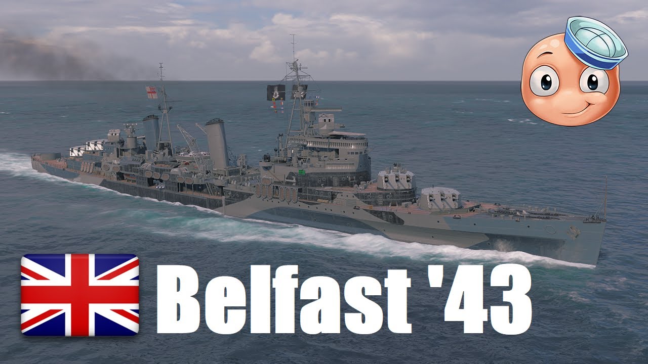 Belfast '43 - обзор от Матроса! Белфаст 43 World of Warships