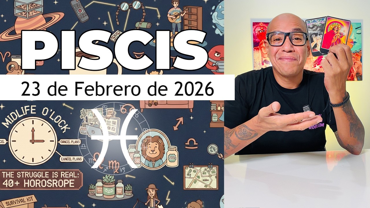PISCIS | Horóscopo de hoy 23 de Febrero 2026