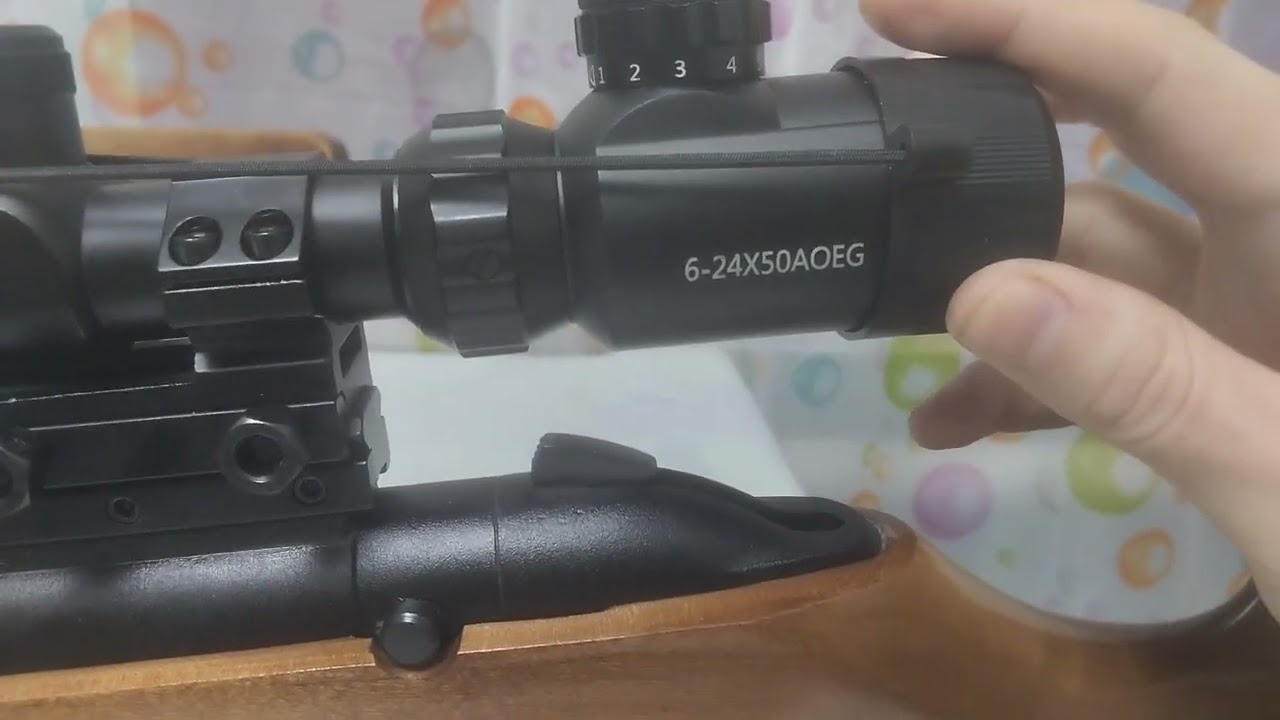 Бюджетный оптический прицел ZR ARMS 6-24×50AOEG.